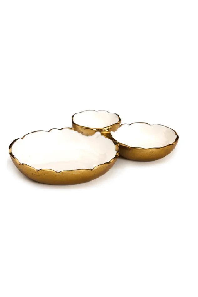 ENAMEL TRIO BOWL