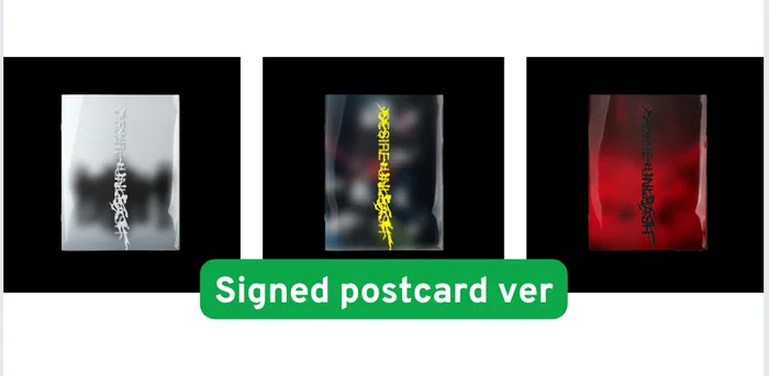 ENHYPEN 6th Mini Album – Desire: Unleash (Signed Postcard Version)