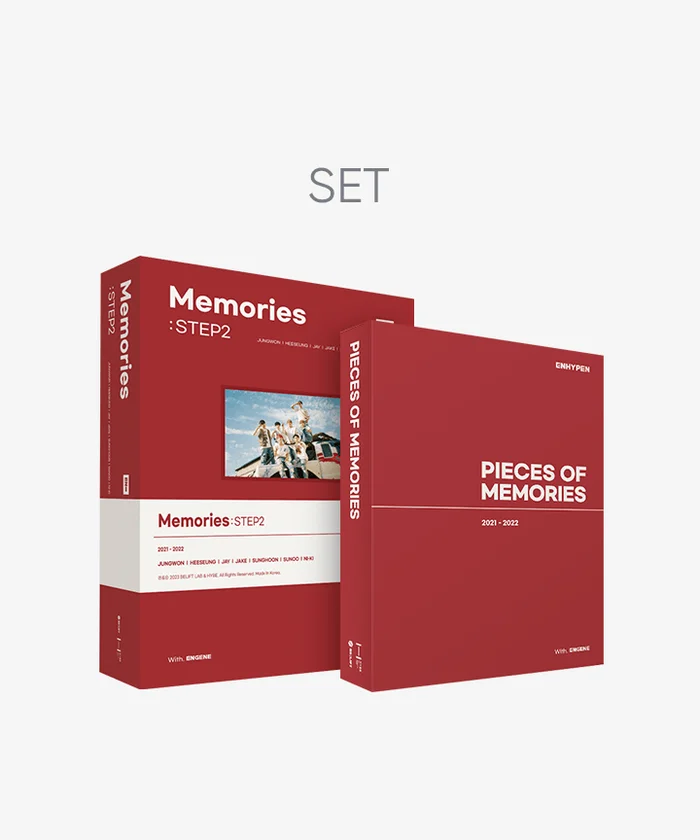 ENHYPEN – Memories Step 2 Digital Code + Pieces Of Memories [2021-2022] Set