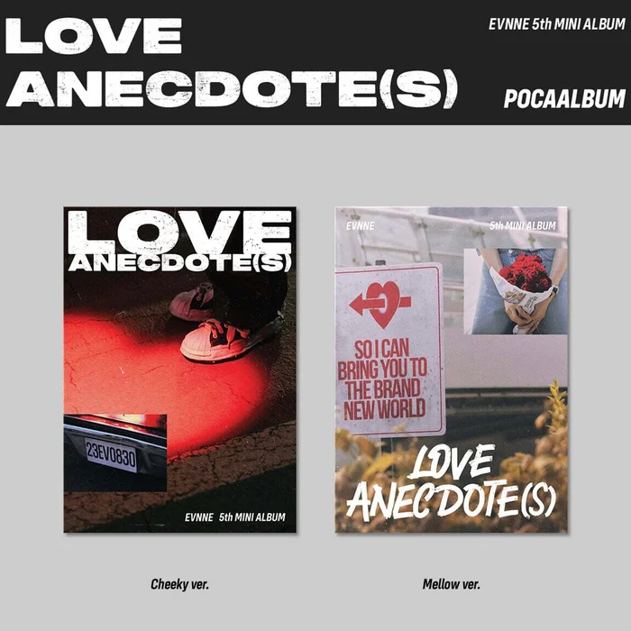 EVNNE – 5TH MINI ALBUM [LOVE ANECDOTE(S)] (POCA ALBUM VER.) (2 VERSIONS)