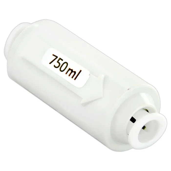 External Flow Control – 750ml/min for 100 gpd