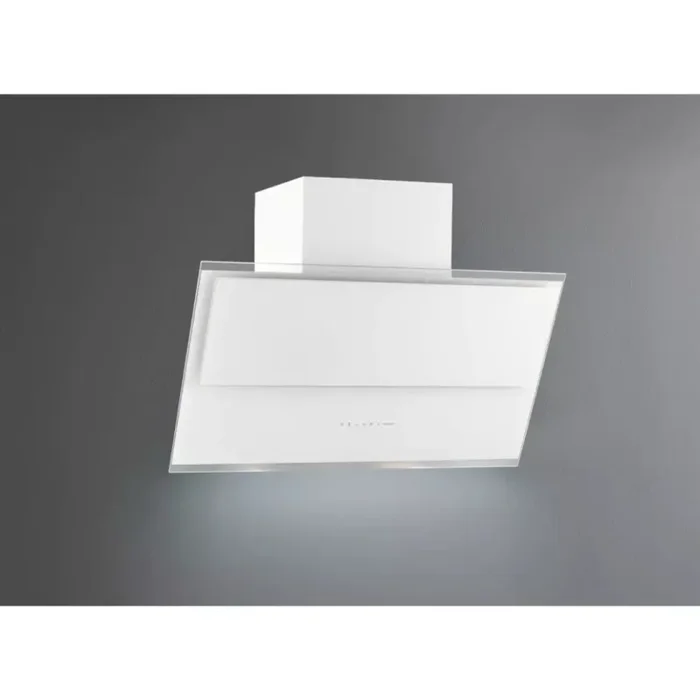 Falmec NRS FDVER36W5WH 36 Inch Wall Mount Range Hood with 4-Speed/500 CFM Blower, Touch Control, Dynamic LED Lighting, and Dishwasher-Safe Metallic Filter: White