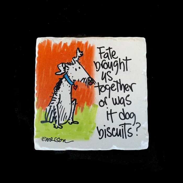 Fate Brought Us Together Or Was It Dog Biscuits – Coaster Fashion