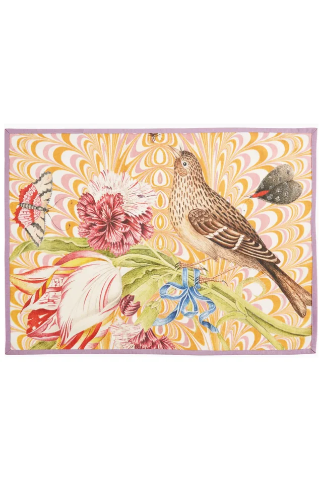Fauna Tea Towel Marigold