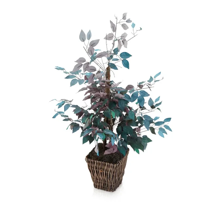 Faux Young Burning Bush Tree