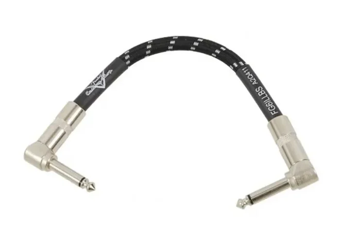 Fender FG6ILLBS Custom Shop Black Tweed Instrument Cable – 6 Inch Discount