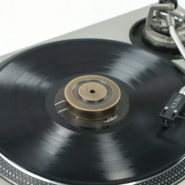 Fern & Roby: Record Weight Stabilizer w/ Integral 45 Adaptor – 630g / Brass