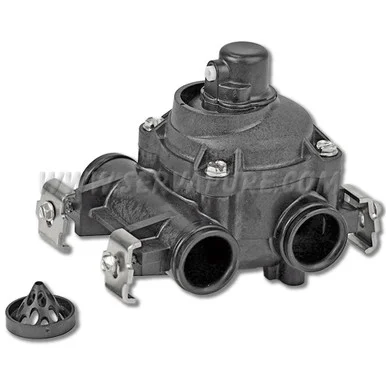 Fleck 60088-180, 3/4” Standard Mechanical Plastic Meter Assembly