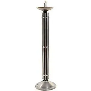 Floor Silver Candle Holder on Sale