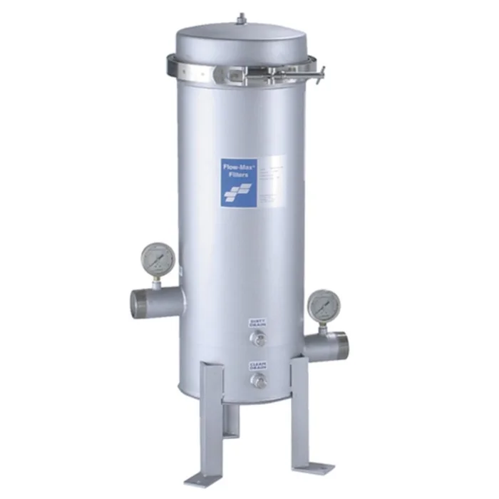 Flow-Max FMJCH90 Stainless Steel Jumbo Filter Housing 100 gpm