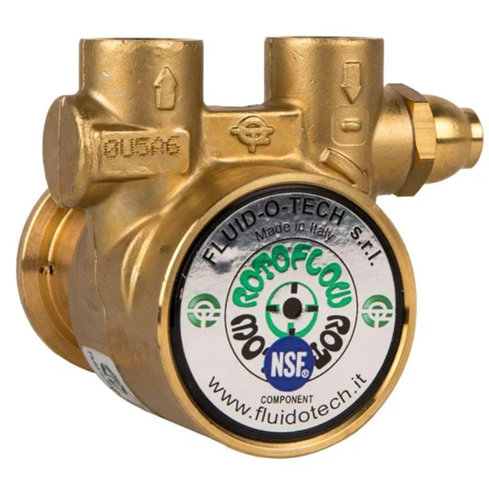 Fluid-O-Tech High Volume Rotary Vane Pump