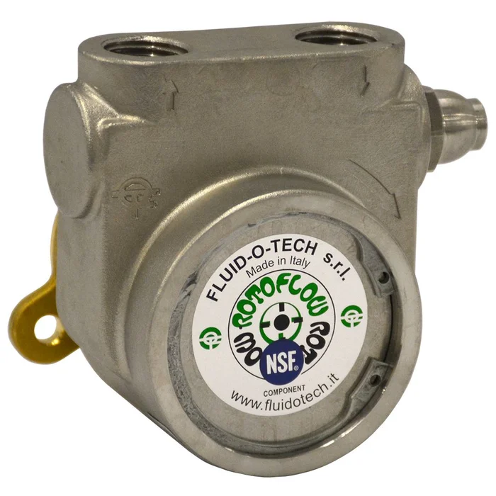 Fluid-o-Tech Stainless Steel Rotary Vane Pump 250 gph 1/2″ NPT