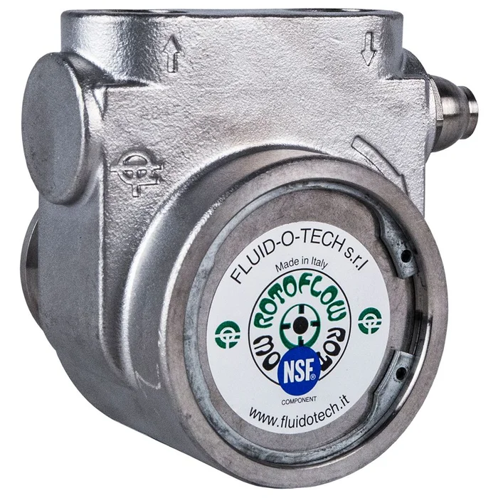 Fluid-o-Tech Stainless Steel Rotary Vane Pump 75 GPH – 3/8″ NPT