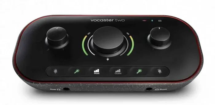 Focusrite Vocaster Two USB-C Podcasting Audio Interface