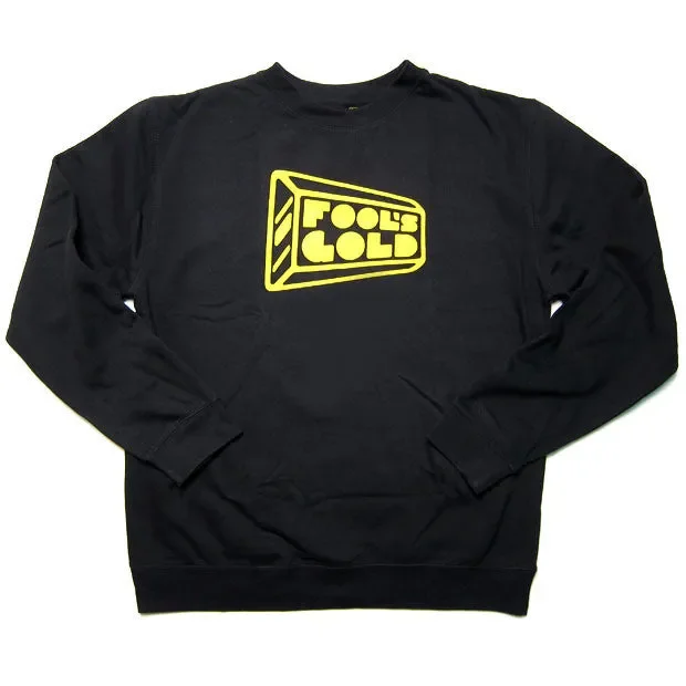 Fool’s Gold: Logo Crewneck Sweatshirt – Black