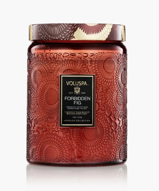 Forbidden Fig – Large Jar Candle