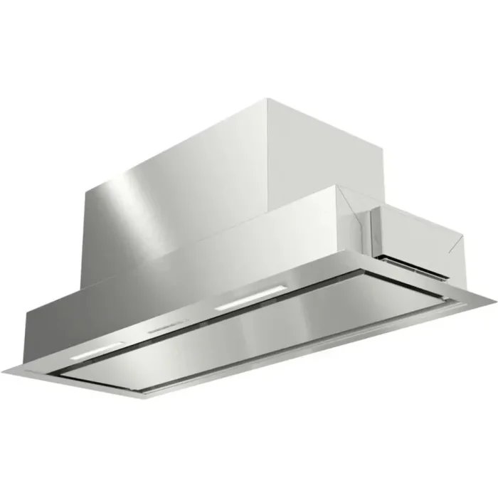 Forte MAYA1148 Under Cabinet Range Hood with 3-Speed/1100 CFM Blower, Soft Touch Backlit Controls, LED Lighting, Mesh Anti-Grease Filters, Time Delay Shut-Off, Easy Installation System, Made in Italy, and ETL Approved: 48 Inch