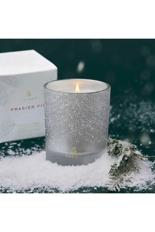 Frasier Fir Flocked 6.5 oz Poured Candle