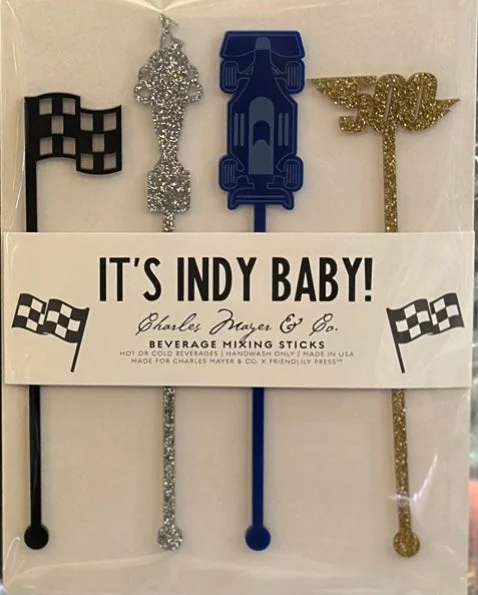 Friendlily Indy 500 Drink Stirrers