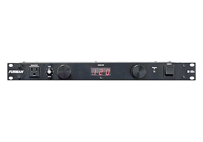 Furman M-8DX 15A Standard Power Conditioner with Lights and Digital Meter