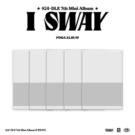 (G)I-DLE – I SWAY (7TH MINI ALBUM) (POCAALBUM VER.) (5 VERSIONS)