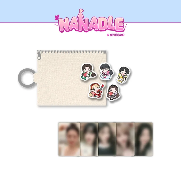(G)I-DLE – Nanadle (6th Anniversary) Official MD Mini Pouch + Patch Set