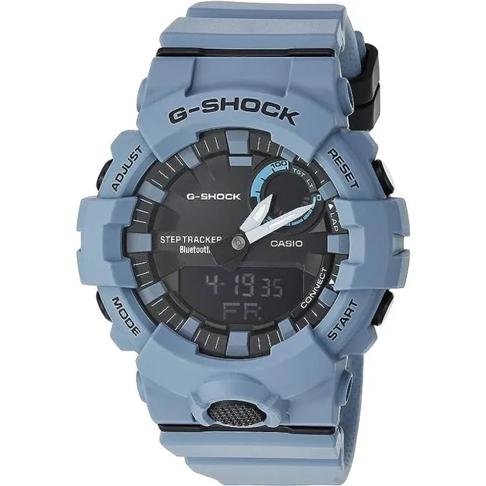 G-Shock: GBA800UC-2A Analog Digital Watch – Steel Blue