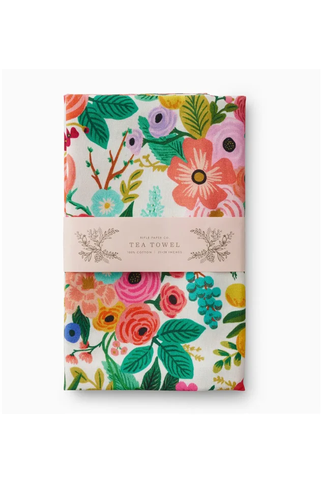 GARDEN PARTY TEA TOWEL