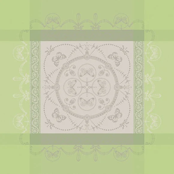 Garnier Thiebaut Eugenie Almond Tablecloth, 69*69