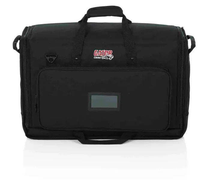 Gator Cases G-LCD-TOTE-SMX2 Nylon Carry Tote Bag for 2 LCD Screens Between 19″ – 24″