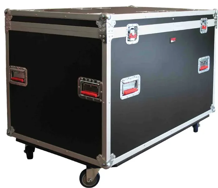 Gator Cases G-TOURPAR64-LED-8 Tour Style Transport Case for 8 LED PAR 64 Light Fixtures