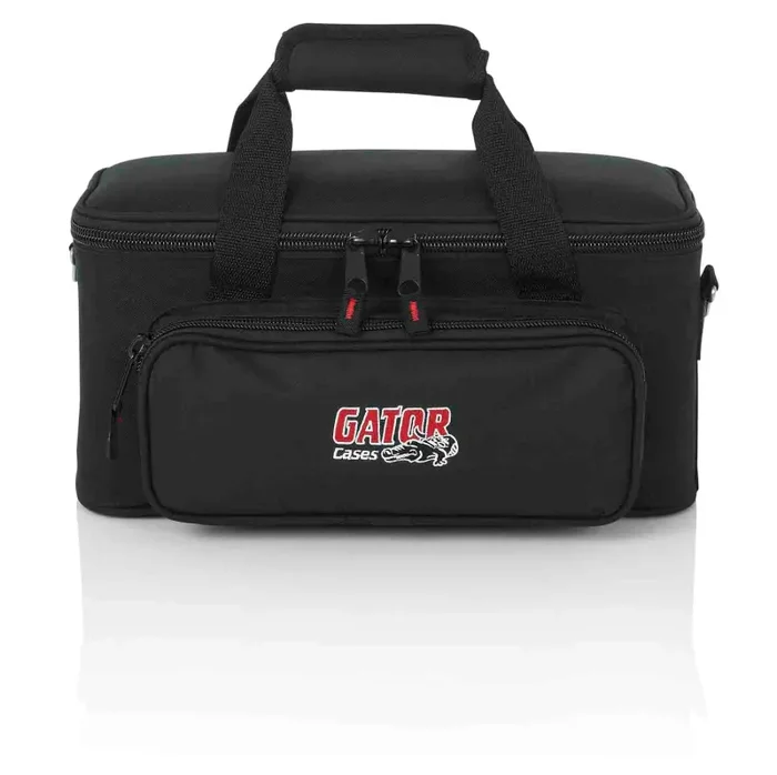 Gator Cases GM-12B DJ Bag for 12 Microphones with Exterior Pockets for Cables