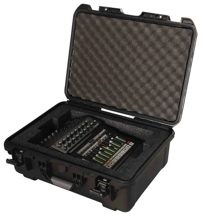 Gator Cases GMIX-DL1608-WP Molded DJ Case for Mackie DL1608 Mixing Console – Black