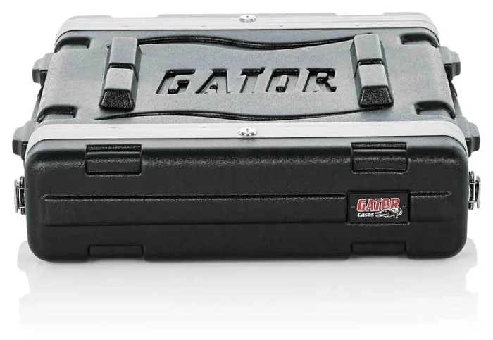 Gator Cases GR-2L Standard Molded 2U Audio Rack Case 19″ Deep