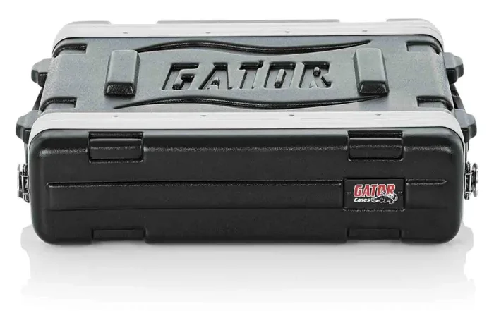 Gator Cases GR-2S Shallow Molded 2U Audio Rack Case 14.25″ Deep