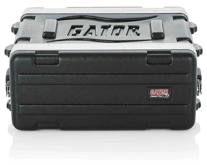 Gator Cases GR-4S Shallow Molded 4U Audio Rack Case 14.25″ Deep