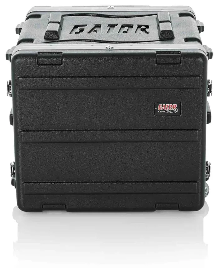 Gator Cases GRR-8PL-US Powered Rolling Molded 8U Rack Case