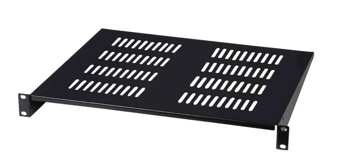 Gator Cases GRW-SHELFVNT1 Rackworks Utility 1U Vented Shelf – 15″ Deep