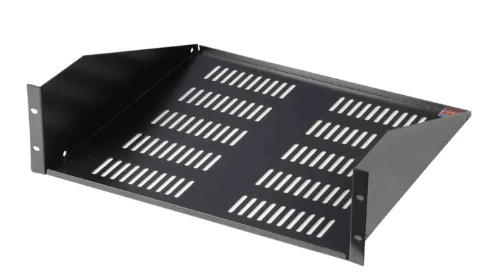 Gator Cases GRW-SHELFVNT3 Rackworks Utility 3U Vented Shelf – 17″ Deep