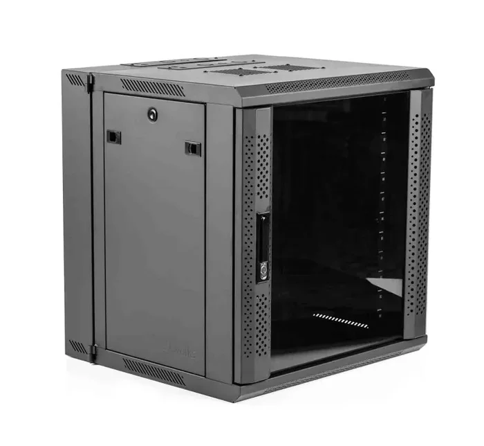 Gator Cases GRW2012509, 12U Sectional Wall Rack with Glass Door – 21″ Deep