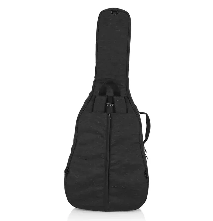 Gator Cases GT-JUMBO-BLK Transit Series Jumbo Acoustic Guitar Gig Bag with Charcoal Exterior – Black Online Hot Sale