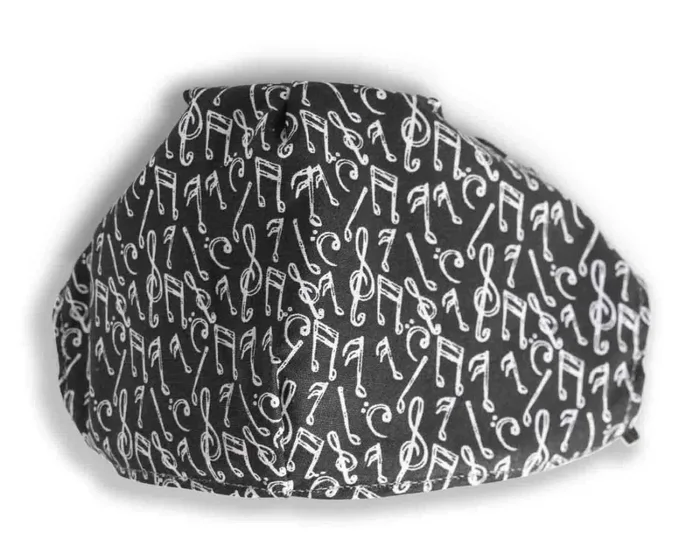 Gator Cases MSK-MUS Reusable Face Mask with Pocket for Replaceable Filter In Music Notes