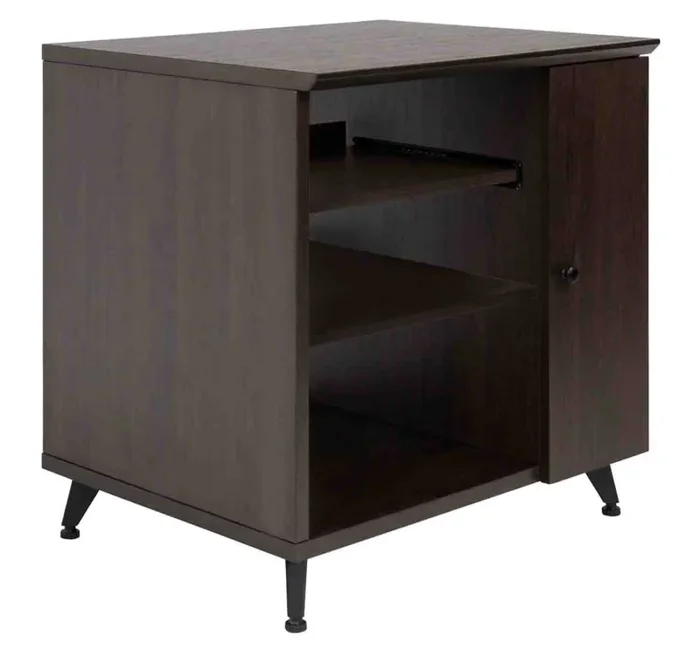 Gator Frameworks GFW-ELITESIDECAR-BRN Elite Series Sidecar Rack Cabinet with Shelf – Brown Online