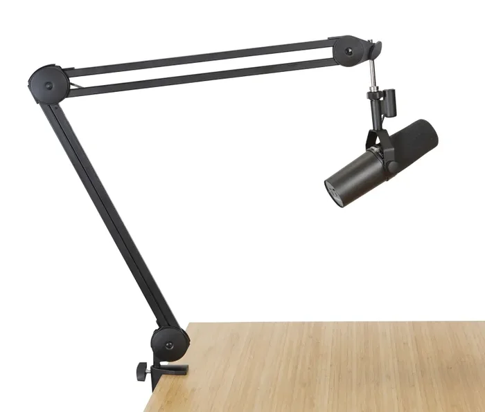 Gator Frameworks GFWMICBCBM2000 Desktop Mic Boom Stand for Podcasts & Recording
