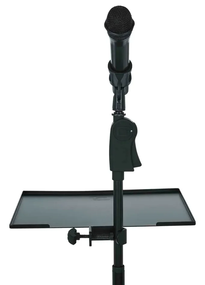 Gator GFW-SHELF1115 Microphone Stand with Accessory Shelf