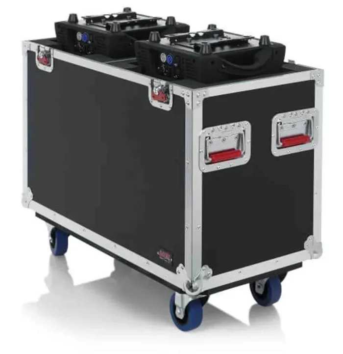 Gator GTOURMH250 Flight Case for two 250-style Moving Head Lights