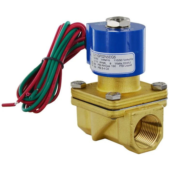 GC Valves S211GF02N5EG5 Solenoid Valve Normally Closed 3/4″ FPT 120v