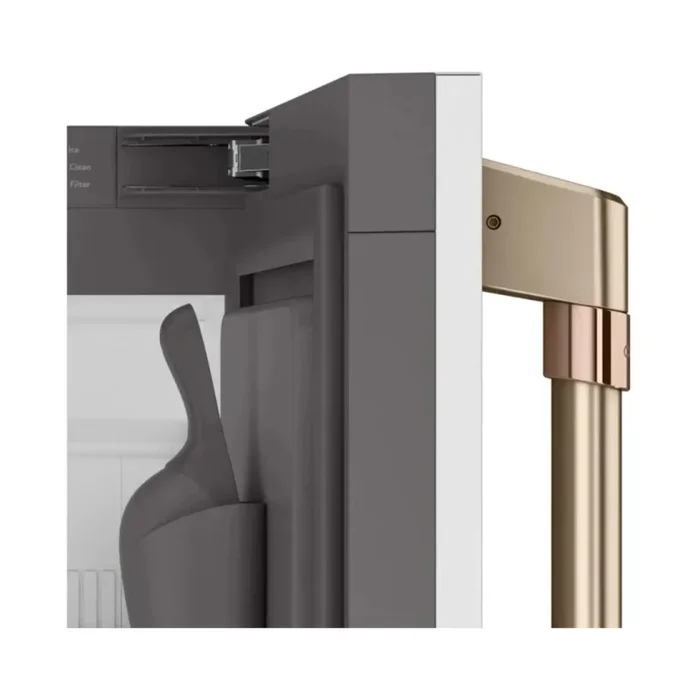 GE UCC15NPRII 15 Inch Under Counter Panel Ready Ice Maker with Clear Ice, Wi-Fi Connectivity, LED Lighting, Ice Scoop, Clean Reminder Light, 50lbs Daily Production, 26 Lbs. Capacity, and UL Listed - Image 2