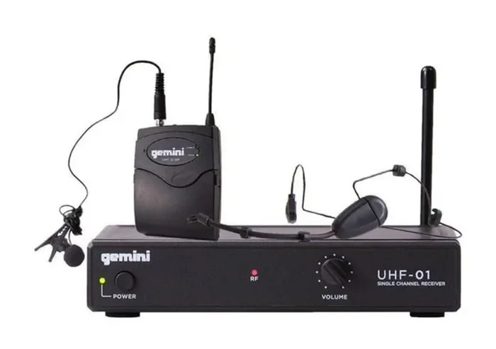 Gemini Sound UHF-01HL-F3 Wireless Microphone System – Frequency: F3 533.7