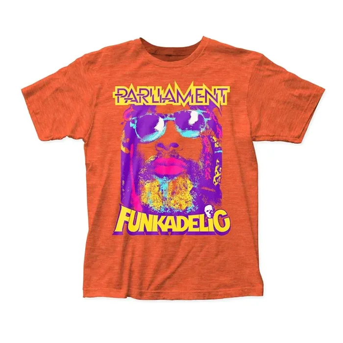 George Clinton: P-Funk Shirt – Heather Orange